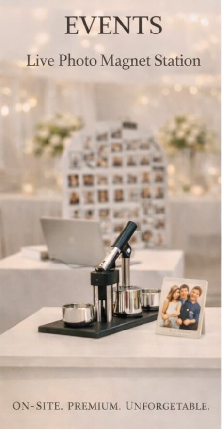 Event Packages (Live Photo Magnet Station