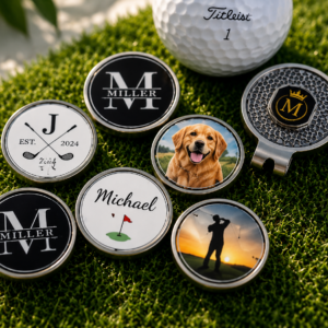 Custom Golf Ball Marker | Personalized Photo, Logo & Name